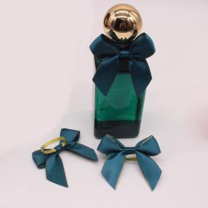 Factory stock 2.2cm double Phnom Penh polyester belt with rubber band bow glass