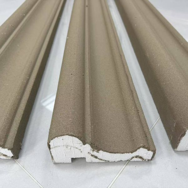 Door Wall Exterior Window Stucco Trim White Flat Ornament Cornice Panel Polyurethane