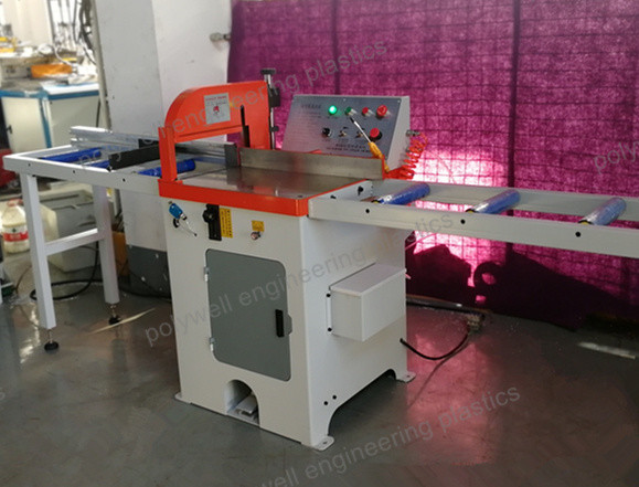 5.5 Kw Extruded Heatsink Sections Aluminium Degree Cutting Machine