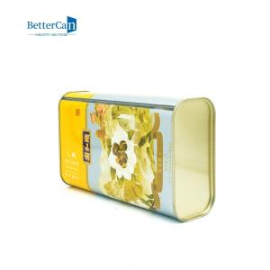 Rectangular Olive Oil Tin Can Packaging 1 Quart Empty Paint Can With Lid