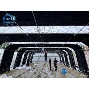 Light Deprivation System Blackout Greenhouse Single Span For Herb