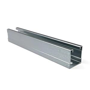 Strength Anodized Aluminum Strut Channel / Metal Slotted Channel