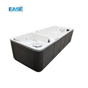 Outdoor To Endless Swimming Spa Pool With Balboa System 66pcs Jets
