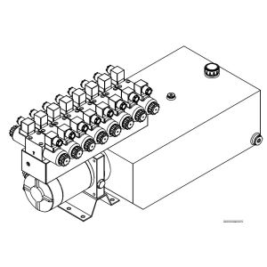 Customized 8 Stations Hydraulic Power Units-