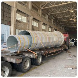 H15-30M Electrical Power Steel Pole For Tranmission Line Project