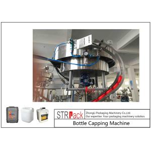 Pneumatic Plastic Jerry Can Capping Machine With Linear Type Structure 750pcs /