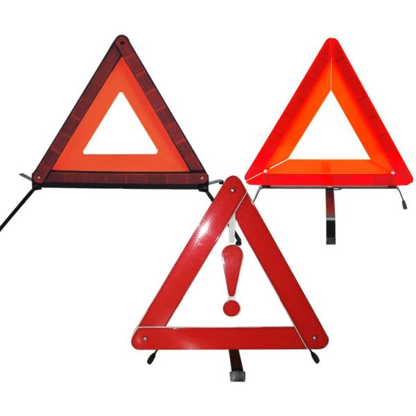 Quality PMAA Reflective Warning Triangle Car Emergency Roadside Triangles With Lights wholesale