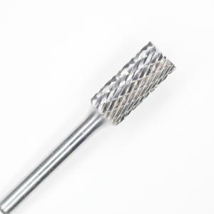 Cheap SB-3 Cylindrical End Cut Carbide Burrs 3/8&quot; Cut Dia 1/4&quot; Shank Dia Carbide Rotary Files for sale
