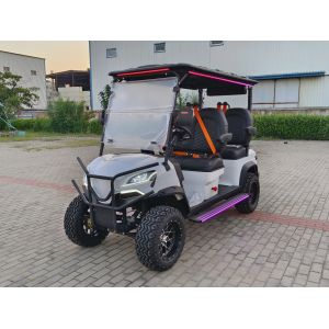 China EV Golf Cart Powered by 5Kw Motor 48V 150Ah LiFePO4 Battery IP65 Waterproof Perfect for Outdoor Transportation Needs on sale