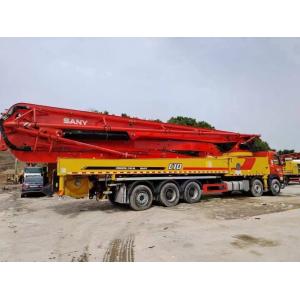 Vibrating Amplitude of 2.6mm 67m Concrete Boom Pump 2020 Year Sy Zoomlion Volvo Chassis