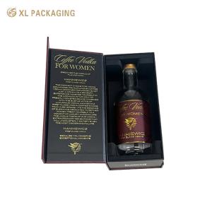 XL Packaging Custom Packaging Box Factory Custom Wine Paper Box Gold Foil
