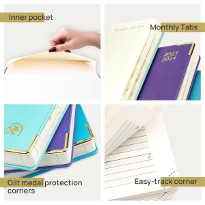 2024 Academic Planner 80gsm Inner Pages Monochrome Printing and Matte Lamination