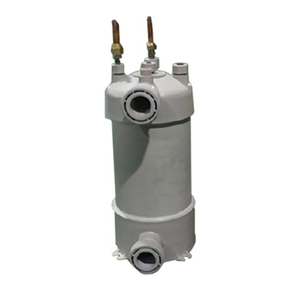 Quality Swimming Pool Heat Pump and Aquarium Chiller PVC Heat Exchanger with Titanium Tube and PVC Shell wholesale