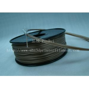 High Strength HIPS 3D Printer Filament , Cubify Filament Brown Colors