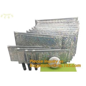 Cosmetic Pink Slider Padded Bag/Silver k Bag With Bubble,Padded Envelopes Cheap