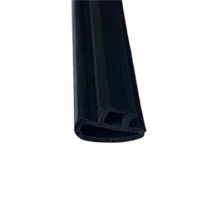 Windproof Wooden Door Brown EPDM Foam Sealing Gasket Rubber Strip Extruded