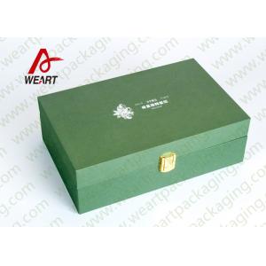 Whole Blue Printed Customized Paper Box For Jewery Laser Logo Suface