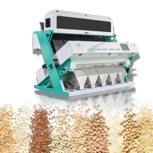 White / Parboiled Rice Sorting Machine High Capacity 5 Chutes Color Sorter With