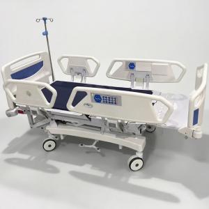China Advanced Electric Medical Bed With 5th Caster, X-Ray Backrest & Integrated Scale on sale