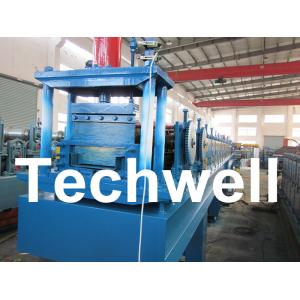 PLC Controlled Top Hat Channel Profile Cold Roll Forming Machine