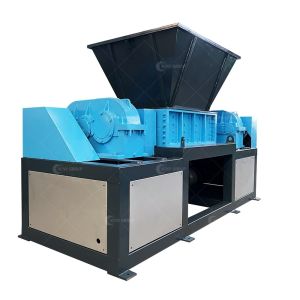 Customizable Blades Twin Shaft E Waste Scrap Metal Plastic Shredder With CE