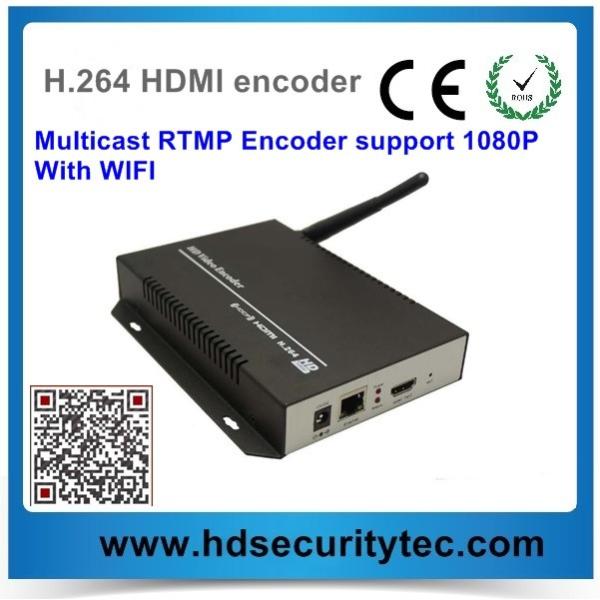HDMI Video Encoder H.264 latest HD Multicast RTMP Encoder support 1080P With