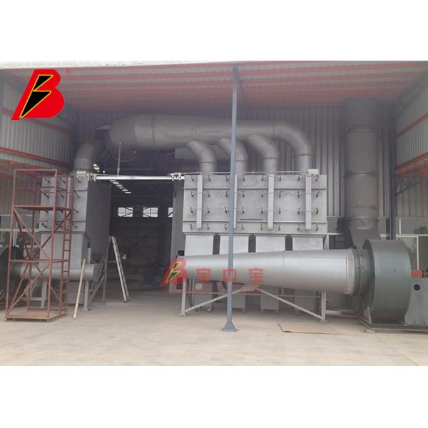 Quality 69kw Cleaning Sandblasting Room For Big Container wholesale