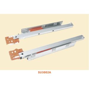 SU3002  Three-fold Full Extension Push-open Undermount Drawer Slide Series (With Locking clip)