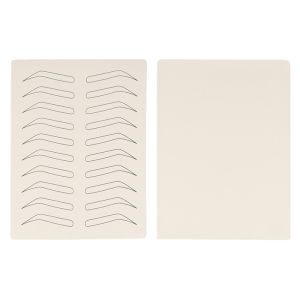 China OEM Synthetic Material Permanent Makeup Practice Skin For Eyebrow Tattoo on sale