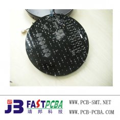 High TG 4 Layer HAL Lead Free Lighting Custom Printed Circuit Board with Black