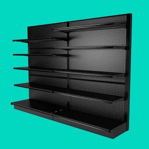 Cheap Factory custom color size metal heavy duty grocery rack shelf gondola shelv for sale for sale