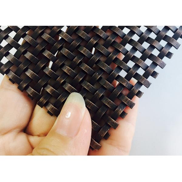 Polished Stainless Steel Panels Decorative Wire Mesh Grilles 0.5-2mm Thickness
