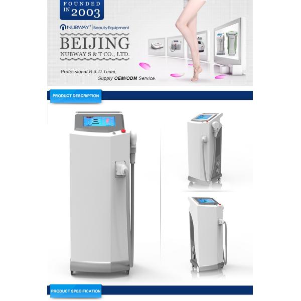 Smart technology professional 808 diode laser hair removal permanent removal machine