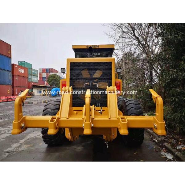 6140mm Wheelbase 140kW Motor Grader Machine 190HP SEM 919 ISO9001