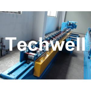 13 Forming Stations Roller Shutter Door Cold Roll Forming Machine With Manual