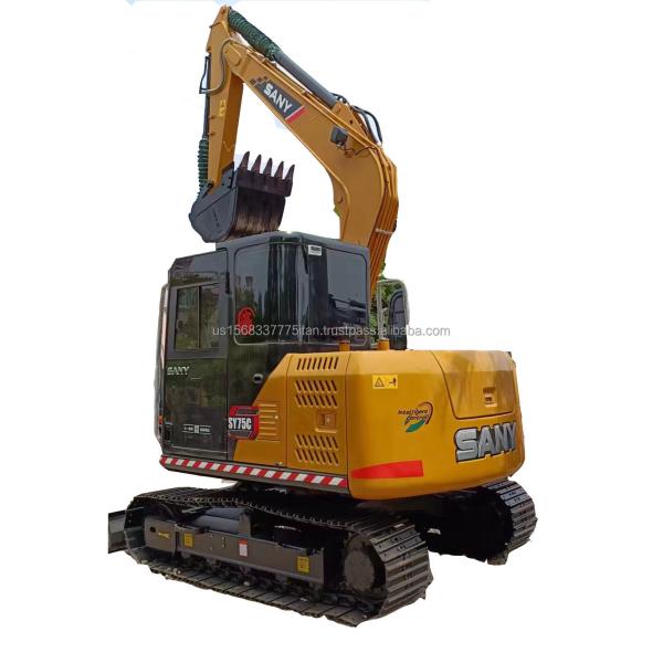 Upgrade Your Construction Site with SANY SY75C Excavator and Original Hydraulic