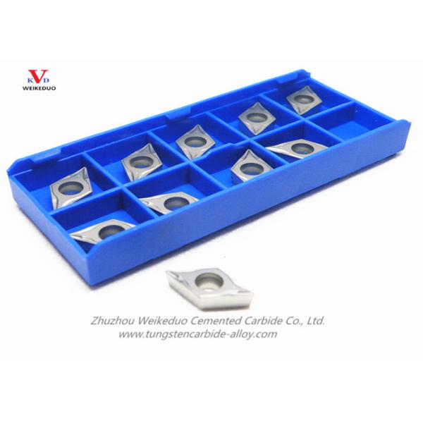 DCM11T304-FA,OEM Indexable Carbide Inserts , Carbide Lathe Inserts Abrasion