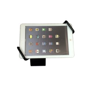 COMER tablet counter display with high security wire locking framework anti