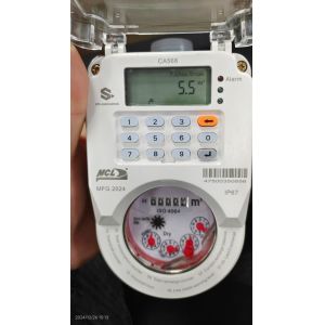 China STS Prepaid Water Meter with 16 Bar Max Pressure 300x125x155 mm Dimensions and Up to 10km Communication Distance on sale