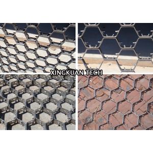 304 Stainless Steel Hex Mesh 2x25x45mm for Dust Catcher Pipe and Elbow