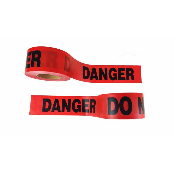 High Abrasion Resistance Segregation Caution Tape with High Tensile Strength and Waterproof