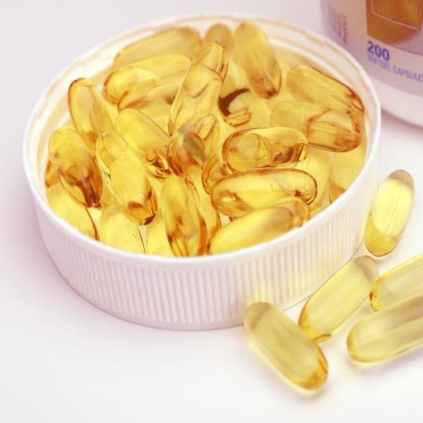 OEM Dietary Supplement private label Cod Liver Oil rich EPA and DHA softgel for