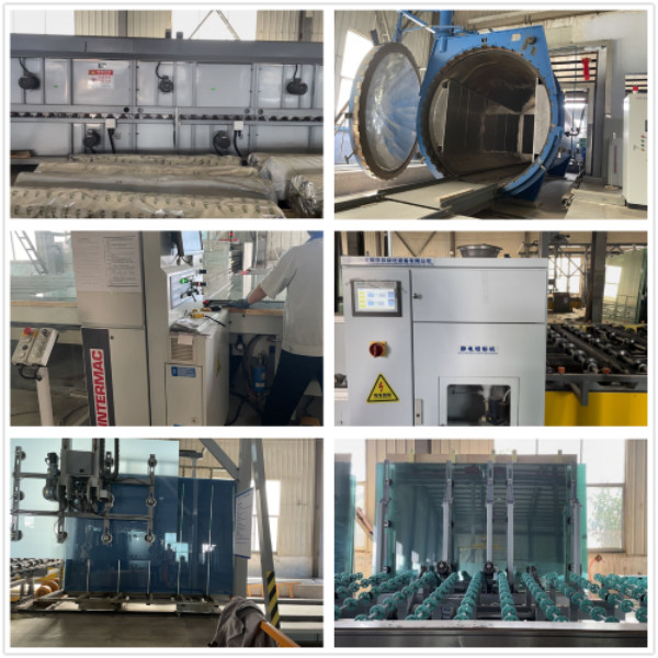 3mm+3mm Clear Laminated Float Glass Thermal Insulation Customized Size Thickness