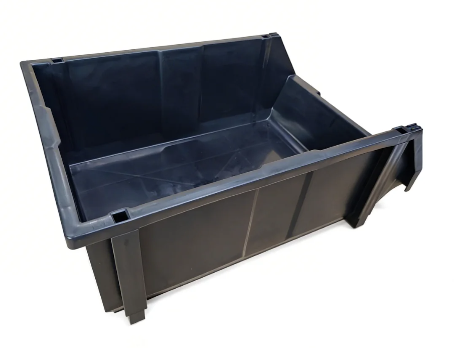Stackable ESD Parts Box, ESD Plastic Container for Electronic Logistics