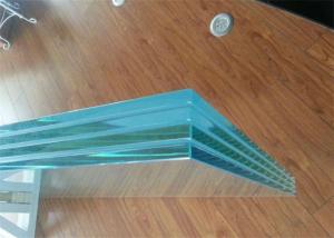 Cheap Colored / Clear PVB Laminated Glass 6.38mm 8.38mm 8.76mm Thickness For Construction for sale