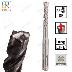 BMR TOOLS Direct Supply 6 x 110mm SDS Plus Shank Hammer Drill for Concrete