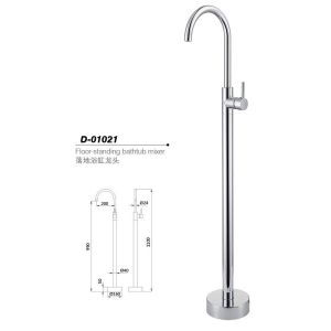 Floor standing bathtunb mixer,Faucet,D-01021