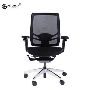 Cheap Height Adjustable Ergonomic Office Chair Nylon Base Swivel Mesh PA Plastic for sale