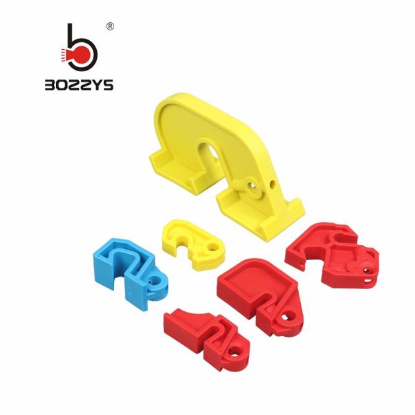 Industrial Safety MCB Safety Lock PA Material For Multi Pole Circuit Breaker