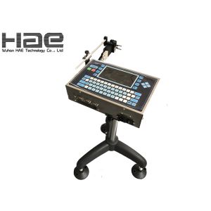 DOD Inkjet Coding Printing Machine With Rotary Table Conveyor